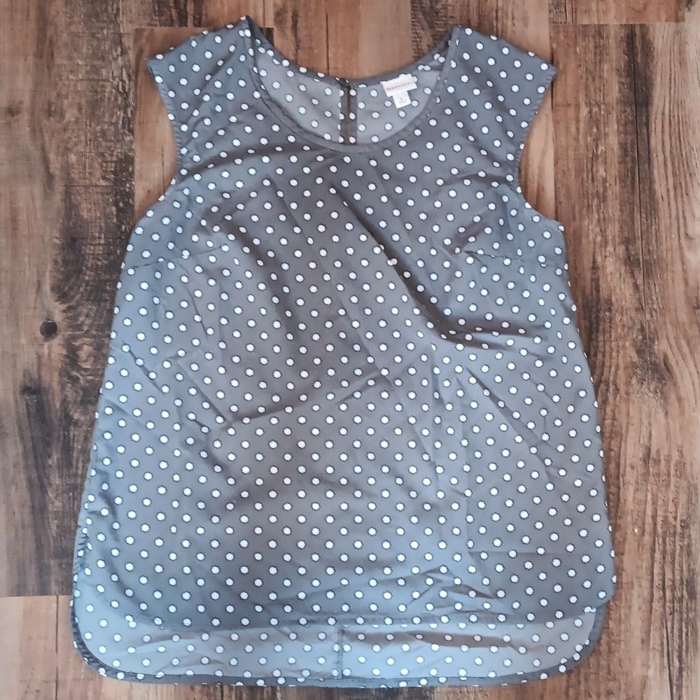 NWOT Merona Sleeveless Blouse L